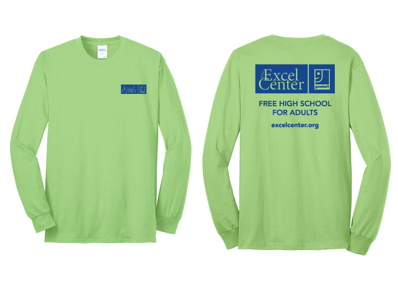 01 - Port & Company ® Tall Long Sleeve Core Blend Tee. PC55LST