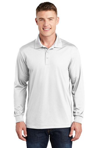 Sport-Tek ® Long Sleeve Micropique Sport-Wick ® Polo. ST657