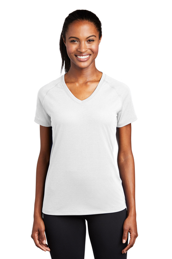 03 - Sport-Tek ® Ladies Ultimate Performance V-Neck. LST700