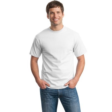 Hanes - Tagless 100% Cotton T-Shirt. 5250
