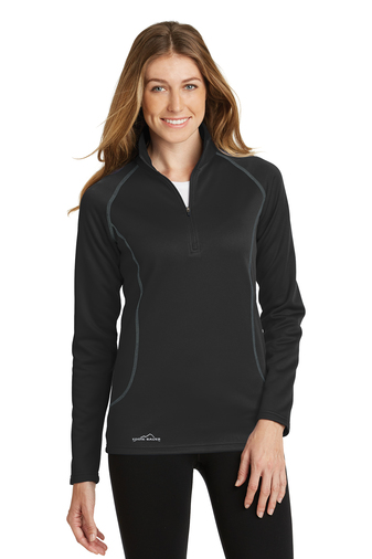Eddie Bauer ® Ladies 1/2-Zip Base Layer Fleece. EB237