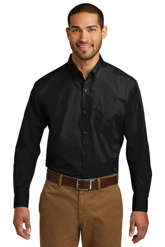 Port Authority ® Tall Long Sleeve Carefree Poplin Woven Shirt. TW100