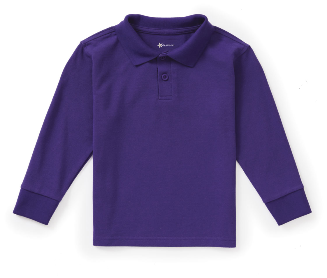 Preschool - Long Sleeve Pique Polo (Unisex)