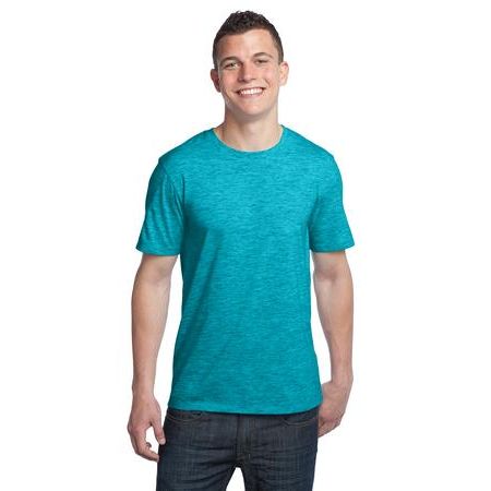 District ® - Young Mens Extreme Heather Crew Tee DT1000