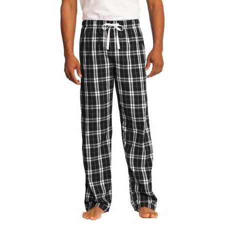 District ® - Young Mens Flannel Plaid Pant. DT1800