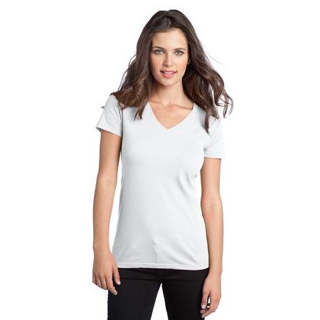 District ® - Juniors The Concert Tee ™ V-Neck. DT5501