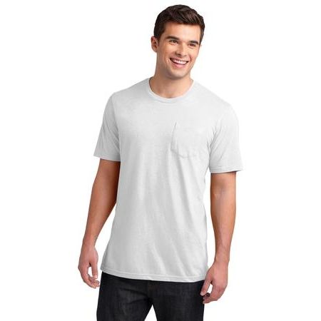 District ® Young Mens Very Important Tee ® with Pocket. DT6000P