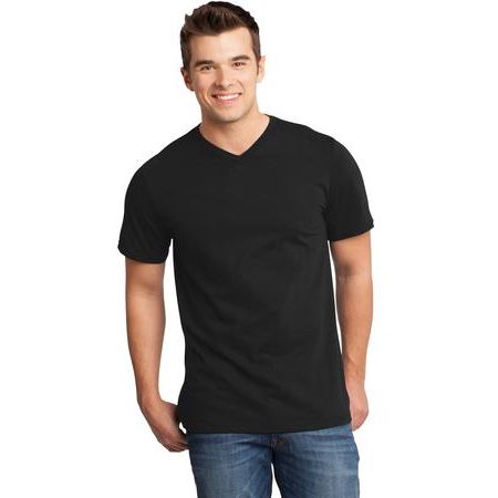 District ® - Young Mens Very Important Tee ® V-Neck. DT6500
