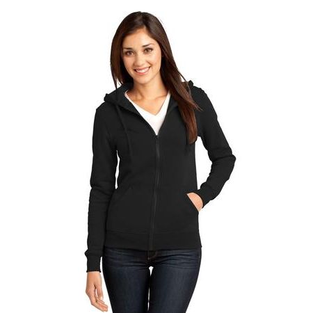 District ® - Juniors The Concert Fleece™ Full-Zip Hoodie. DT801