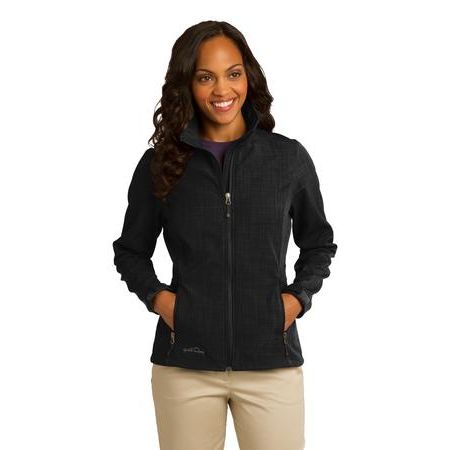 Eddie Bauer ® Ladies Shaded Crosshatch Soft Shell Jacket. EB533