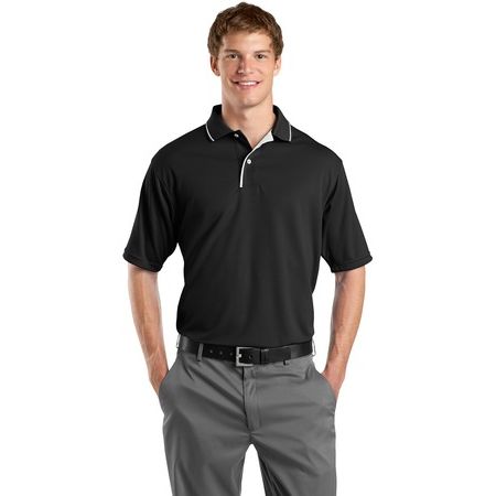 Sport-Tek - Dri-Mesh Polo with Tipped Collar and Piping. K467