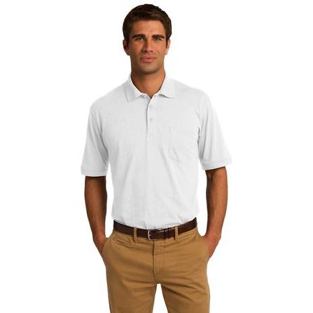 Port & Company ® 5.5-Ounce Jersey Knit Pocket Polo. KP55P