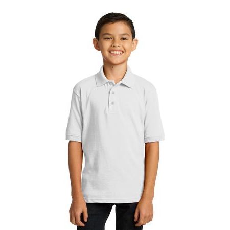 Port & Company ® Youth 5.5-Ounce Jersey Knit Polo. KP55Y
