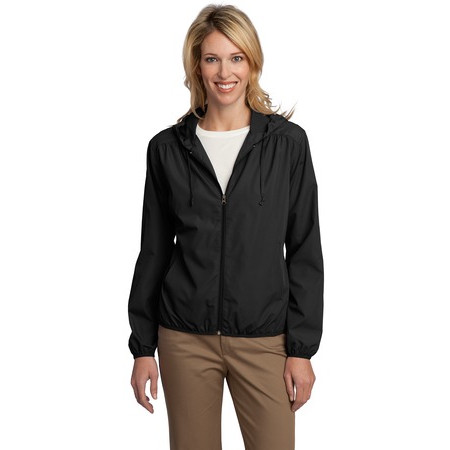 Port Authority® Ladies Hooded Essential Jacket. L305
