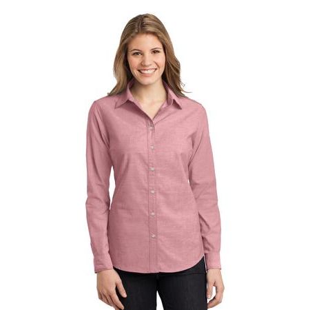 Port Authority ® Ladies Chambray Shirt. L653