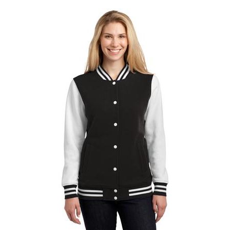 Sport-Tek ® Ladies Fleece Letterman Jacket. LST270