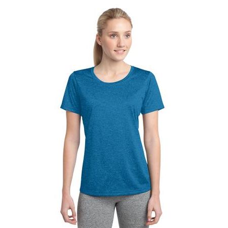 Sport-Tek ® Ladies Heather Contender Scoop Neck Tee. LST360