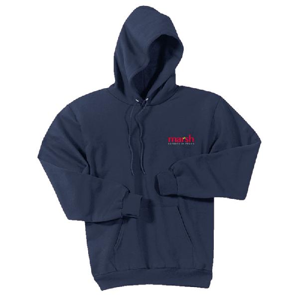 Port & Company - Classic Pullover Hooded Sweatshirt. PC78H (MRSH T (587-c1) - left chest)