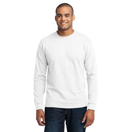 Port & Company ® - Long Sleeve 50/50 Cotton/Poly T-Shirt. PC55LS