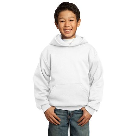 Port & Company - Youth Pullover Hooded Sweatshirt. PC90YH