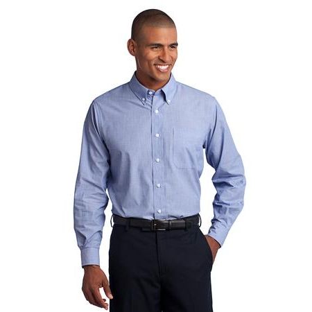 Port Authority ® Tall Crosshatch Easy Care Shirt. TLS640