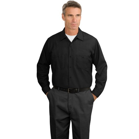Red Kap - Long Sleeve Industrial Work Shirt. SP14