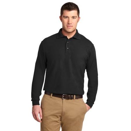 Port Authority ® Tall Silk Touch™ Long Sleeve Polo. TLK500LS