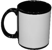 11oz. Black Sublimation Mug